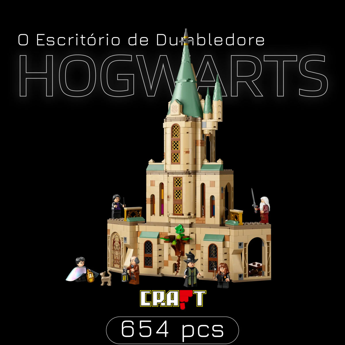 Sala de Dumbledore (654 peças)