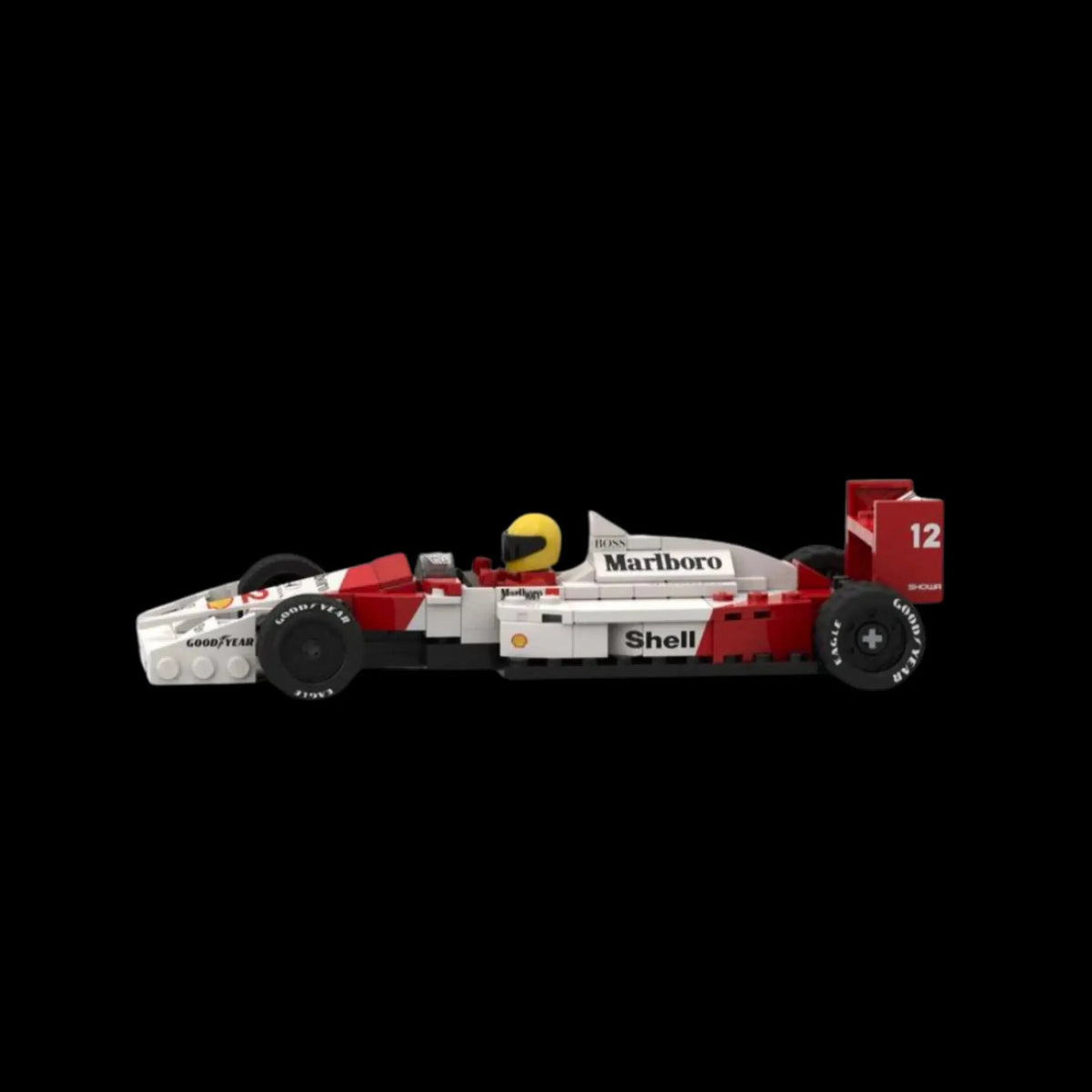 Fórmula 1 - McLaren MP4/4 Senna (198 peças)
